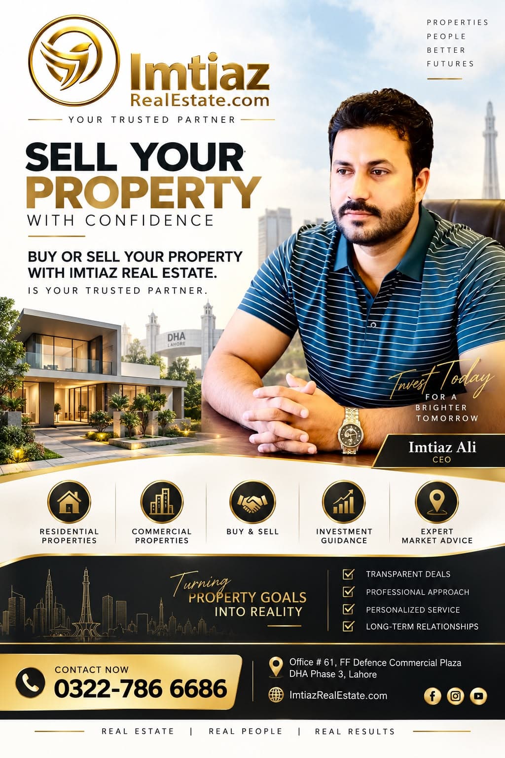 DHA Phase 9 Town flyer